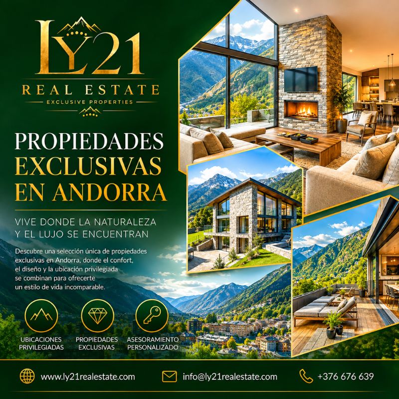Las Ventajas de Comprar Propiedades Exclusivas en Andorra